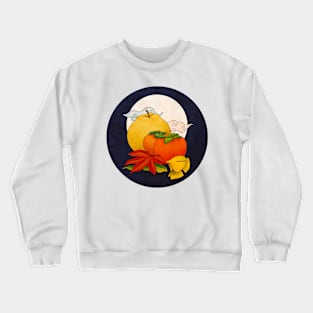 Minhwa: Autumn in Korea D Type (Korean traditional/folk art) Crewneck Sweatshirt